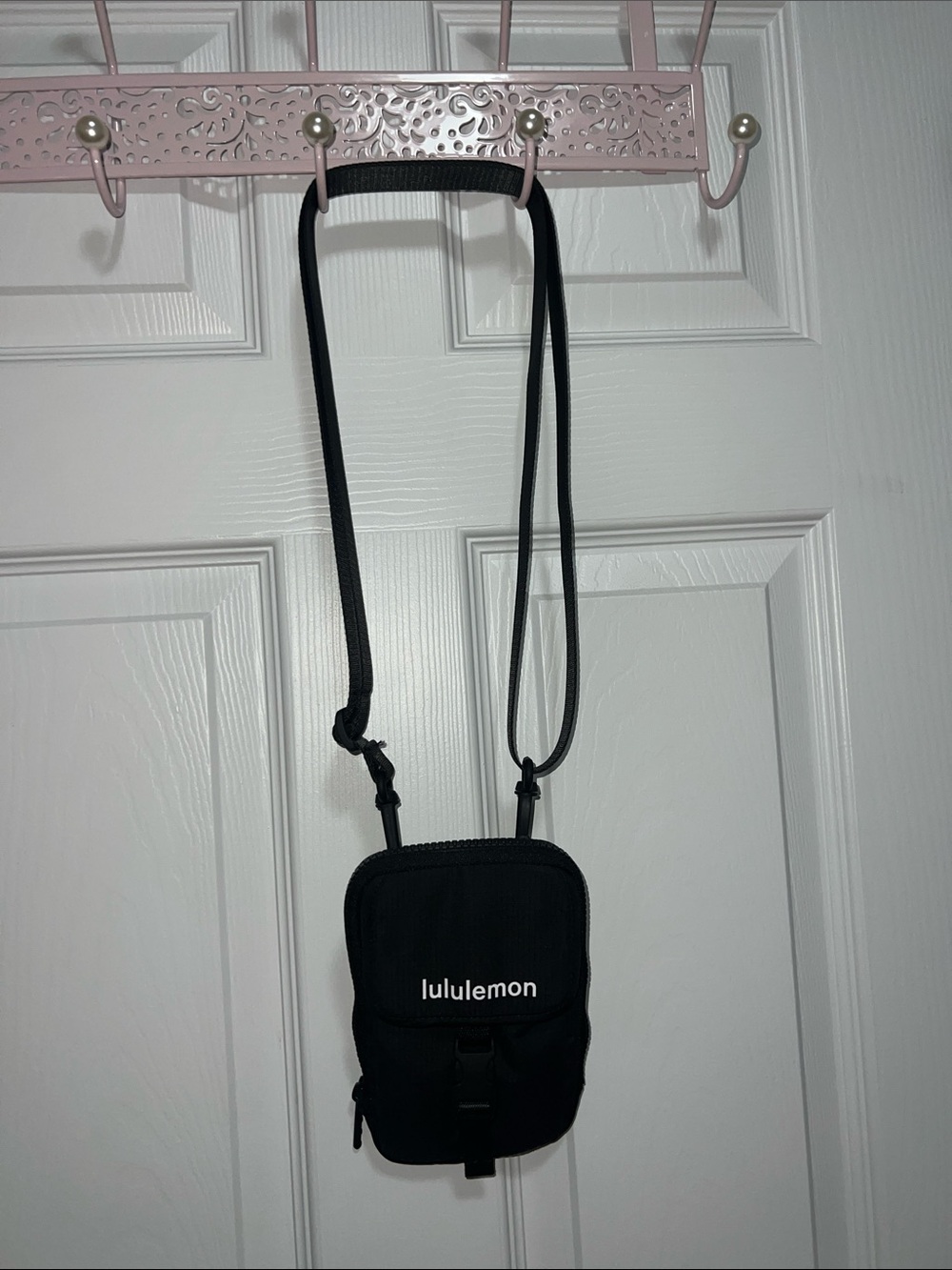 lululemon athletica Small Black Crossbody Pouch